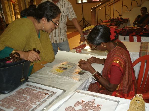 ಚಿತ್ತಾರ ಲಕ್ಷ್ಮಕ್ಕ ಅವರ ಶ್ರಮ