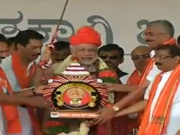 Narendra Modi Rally in Mangalore