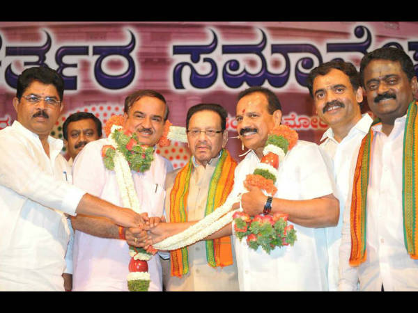 ಒಂದಾದ ಬಿಜೆಪಿ ನಾಯಕರು