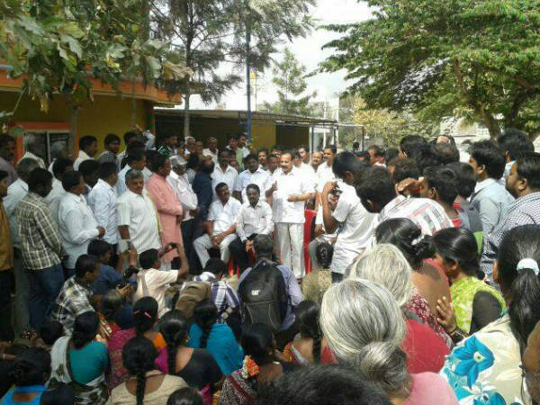 ದಾಸರಹಳ್ಳಿಯಲ್ಲಿ ಪ್ರಚಾರ