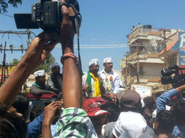  ಸತತ ರೋಡ್ ಶೋ ನಿಂದ ದಣಿದ ಅರವಿಂದ್