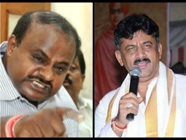 ಡಿಕೆಶಿ vs ಎಚ್ಡಿಕೆ 