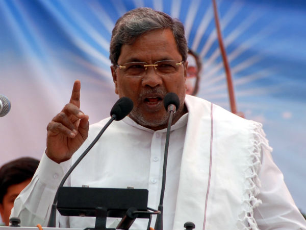 ಕರ್ನಾಟಕದ ಸಿಎಂ ಸಿದ್ದರಾಮಯ್ಯ 