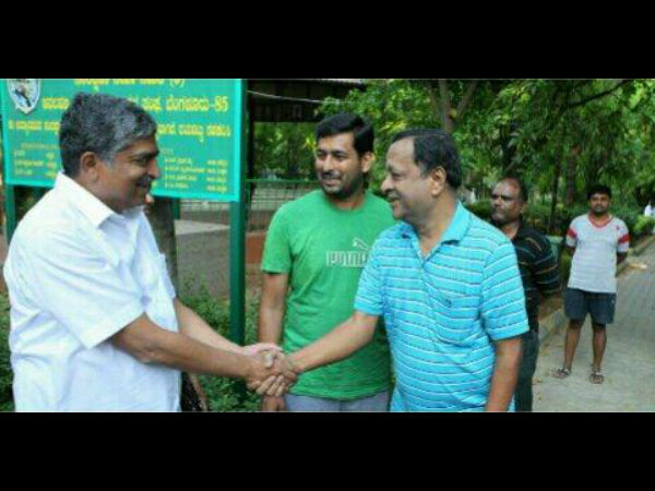 ಕತ್ರಿಗುಪ್ಪೆ, ಗಿರಿನಗದಲ್ಲಿ ನಿಲೇಕಣಿ ಪ್ರಚಾರ