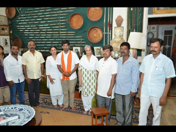 ಮೈಸೂರಿನ ಅರಮನೆಗೆ ಭೇಟಿ ನೀಡಿದ್ದರು