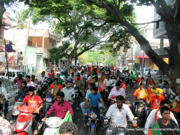 ಮೋದಿಗೆ ಜಯವಾಗಲಿ ಎಂದು ಜಯಘೋಷ