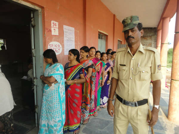 ಶ್ರೀರಾಮುಲು ಮತದಾನ