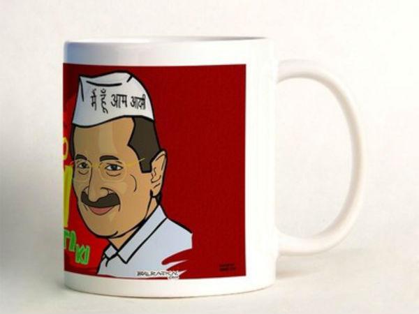 ಕೇಜ್ರಿವಾಲ್ ಕಾಫಿ ಮಗ್