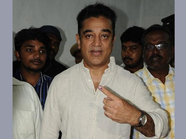 ಕಮಲ್ ಹಾಸನ್, ಗೌತಮಿ ಅವರಿಂದ ಮತದಾನ