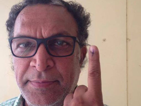 ನಟ ನಾಸರ್ ಅವರಿಂದ ಮತದಾನ