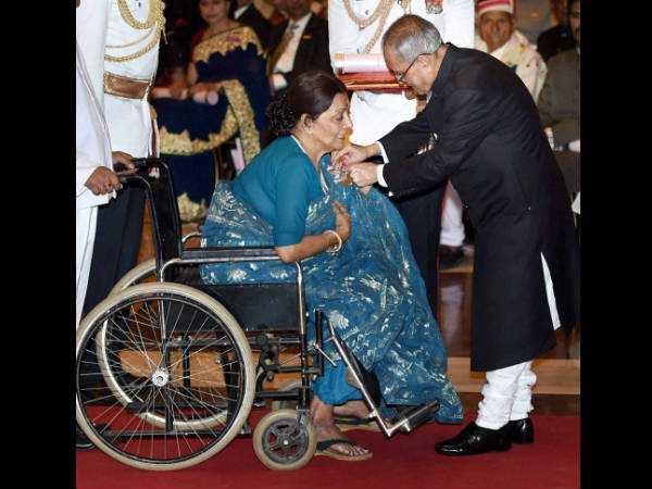 ಸುಪ್ರಿತಾ ದೇವಿಗೆ ಪದ್ಮಶ್ರೀ ಪ್ರಶಸ್ತಿ