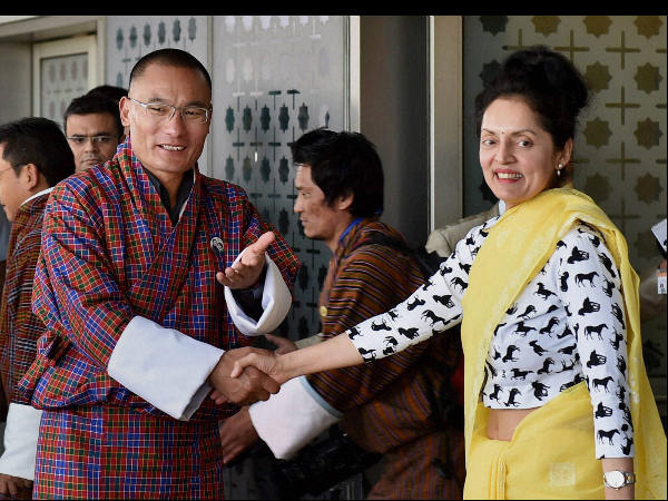 ಭೂತನ್ ಪ್ರಧಾನಿ ದೆಹಲಿಗೆ ಆಗಮನ