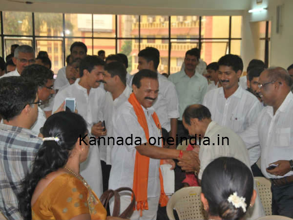 ಸದಾನಂದ ಗೌಡರಿಗೆ ಅದ್ದೂರಿ ಸ್ವಾಗತ 