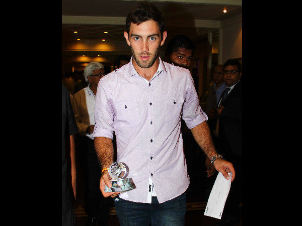 ಆಸ್ಟ್ರೇಲಿಯಾದ ಗ್ಲೆನ್ ಮ್ಯಾಕ್ಸ್ ವೆಲ್ 