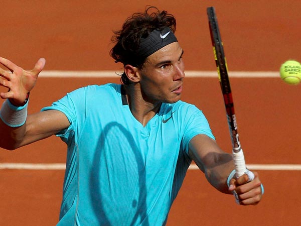 ಕಿಂಗ್ ಆಫ್ ಕ್ಲೇ ರಾಫಾ ಆಟದ ಭಂಗಿ