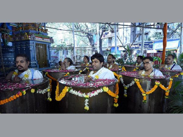 ಮಳೆರಾಯನಿಗಾಗಿ ವಿಶೇಷ ಪೂಜೆ