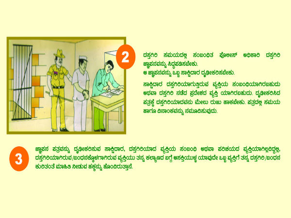  ಸಾಕ್ಷಿದಾರ ಸಹಿ ಹಾಕಬೇಕು: