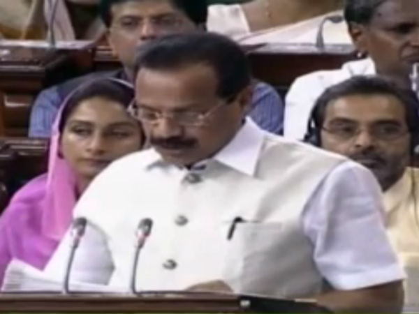 Railway Minister Sadananda Gowda