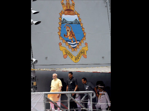 ದೇಶದ ಅತಿದೊಡ್ಡ ಸಮರ ನೌಕೆ ಐಎನ್ಎಸ್ ಕೋಲ್ಕತ್ತಾ