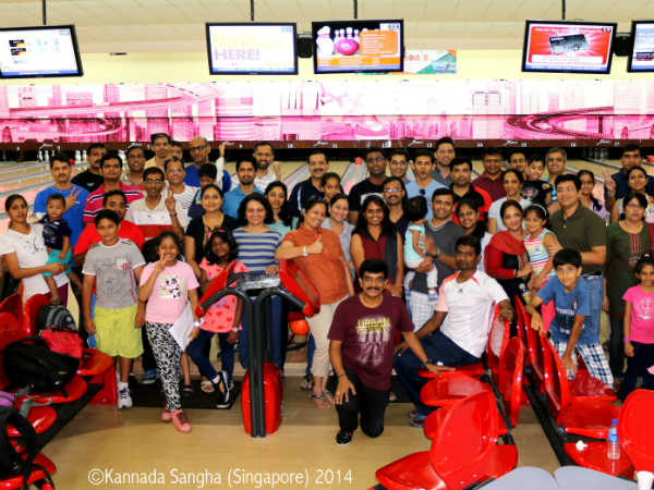 Bowling competition by Singapore Kannada Sangha