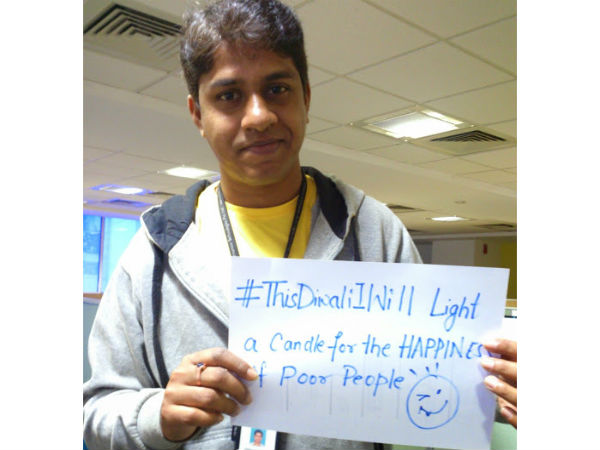 ಬಡವರಿಗಾಗಿ ಮೇಣದಬತ್ತಿ ಬೆಳಗಿ