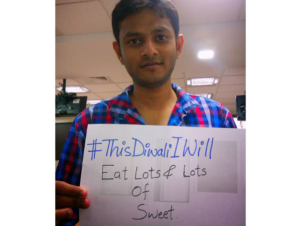 ಸಿಹಿ ತಿಂದು ತಿಂದು ತೇಗುತ್ತೇನೆ