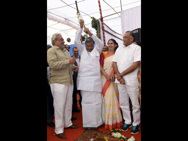 ಕ್ರೀಡಾಂಗಣ ನಿರ್ಮಾಣಕ್ಕೆ ಶಂಕುಸ್ಥಾಪನೆ