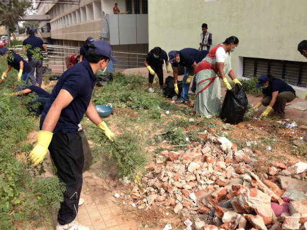 Pierian company cleans up Victoria hospital, Bengaluru
