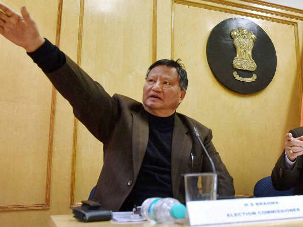 HS Brahma new Chief Election Commissioner HS Brahma new Chief Election Commissioner