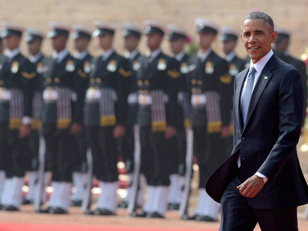 Obama in India: PM Modi at Amar Jawan Jyoti