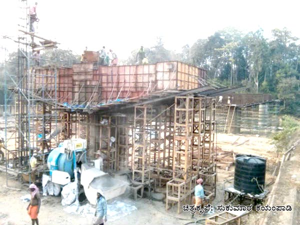 Kumaradhara river bridge work en route to Kuke Subramanya temple, may get completed by end of this year.