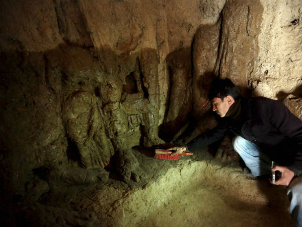 ಅಘ್ಫಾನ್‌ನಲ್ಲಿ ಬುದ್ಧನ ವಿಗ್ರಹ