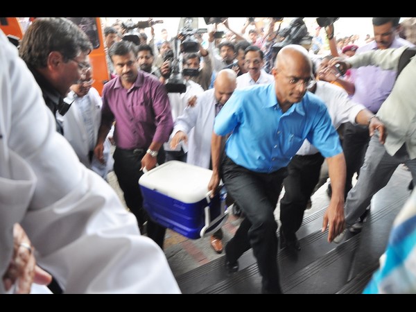 ಗ್ರೀನ್ ಕಾರಿಡಾರ್ ಮೂಲಕ ರವಾನೆ