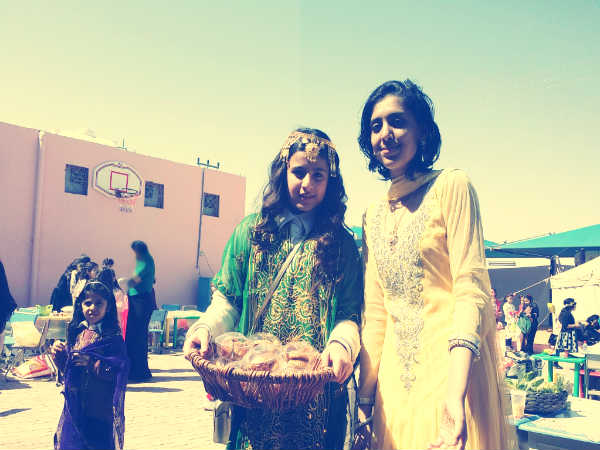 Childrens cultural event in Hail city in Saudi Arabia