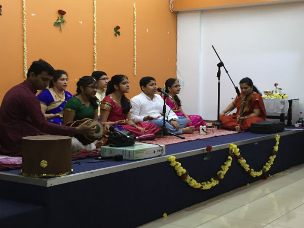 Karnataka Sangeetha night in Dubai by Smitha Soojibailu and team