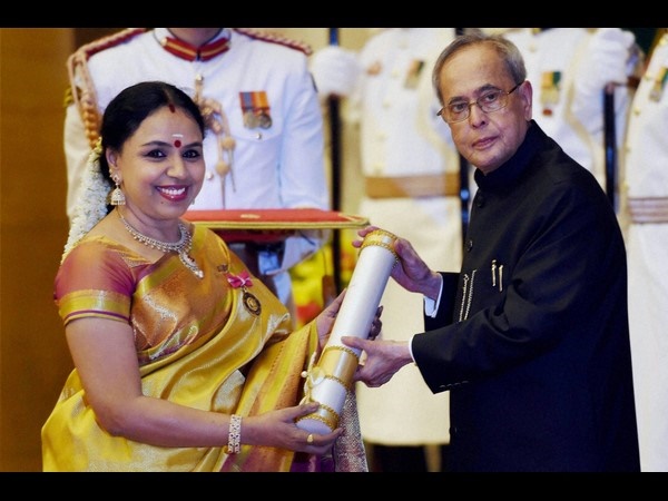 ಸುಧಾ ರಘುನಾಥನ್ ಗೆ ಪದ್ಮವಿಭೂಷಣ