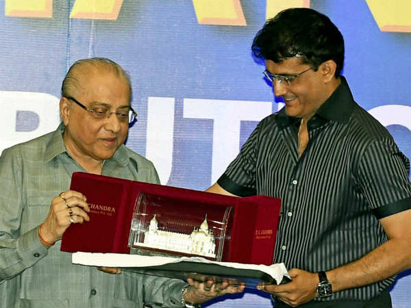 ದಾಲ್ಮಿಯಾಗೆ ದಾದಾನಿಂದ ಸನ್ಮಾನ