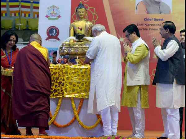 ಬುದ್ಧ ಪೂರ್ಣಿಮಾ ಕಾರ್ಯಕ್ರಮದಲ್ಲಿ ಮೋದಿ