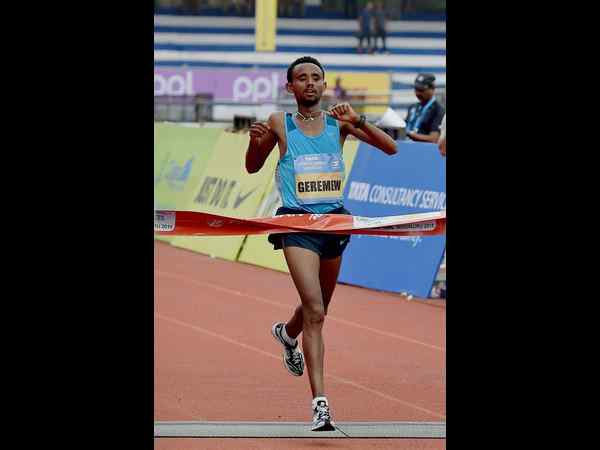 ಇಥಿಯೋಪಿಯಾದ ಓಟಗಾರನಿಗೆ ಗೆಲುವು