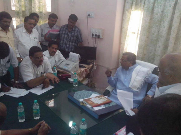 ಮುಖ್ಯಮಂತ್ರಿ ಭೇಟಿ ಇದೇ ಮೊದಲು