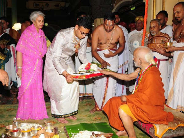 ಅರಮನೆಯಲ್ಲಿ ಗಣಪತಿ ಹೋಮ