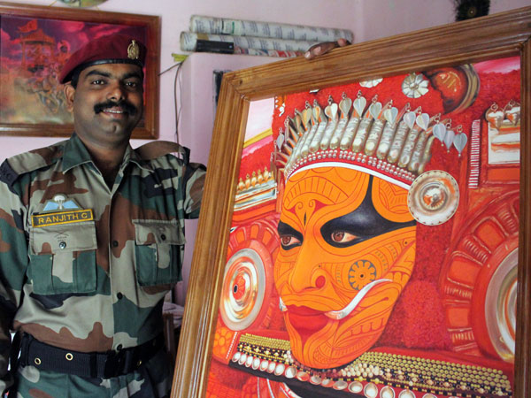 Army Sepoy waits for his dream meeting with Missile Man Army Sepoy waits for his dream meeting with Missile Man