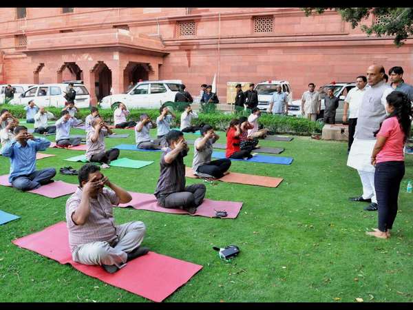 ಯೋಗ ದಿನ ಪೂರ್ವ ಸಿದ್ಧತೆ