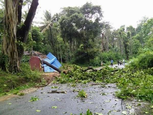 ಮಲೆನಾಡಲ್ಲಿ ನಿಂತಿಲ್ಲ ವರುಣನ ಆರ್ಭಟ