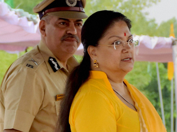 ವಸುಂಧರಾ ರಾಜೆನಾಮೆ?