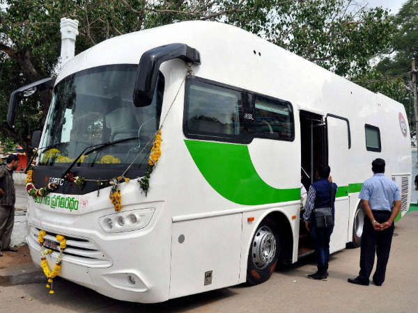 ಮುಖ್ಯಮಂತ್ರಿಗಳ ಬಸ್ಸಿನ ಬೆಲೆ 5 ಕೋಟಿ