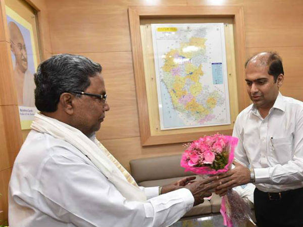 ಮುಖ್ಯಮಂತ್ರಿ ಸಿದ್ದರಾಮಯ್ಯ ಭೇಟಿ ಮಾಡಿದ ಜಲಜ್ ದಾನಿ