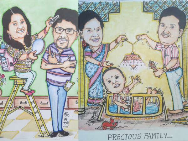 The world of Shankar Cartoonist and Filter coffee flavour