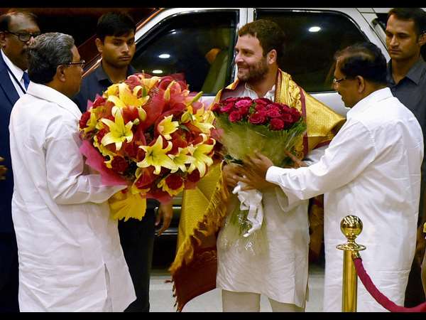 ಬೆಂಗಳೂರಿಗೆ ಬಂದಿದ್ದ ಕಾಂಗ್ರೆಸ್ ಯುವರಾಜ
