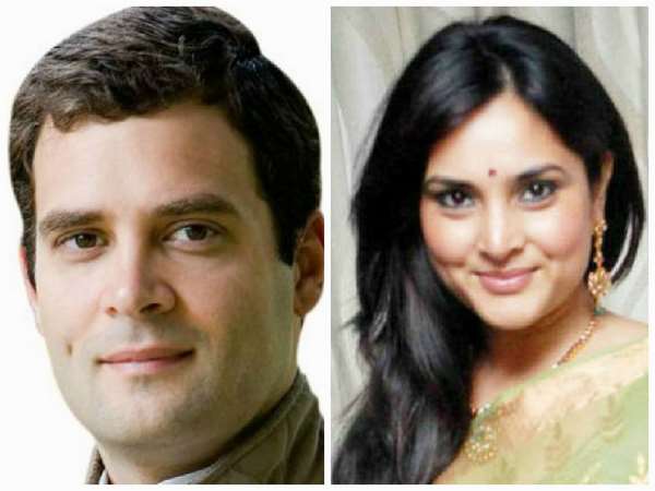 ರಾಹುಲ್ ಹಿಂದೆ ರಮ್ಯಾ ಜಿಂಕೆಮರಿ